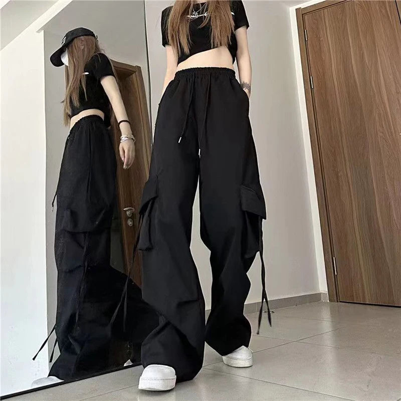 Drawstring Baggy Sweatpants