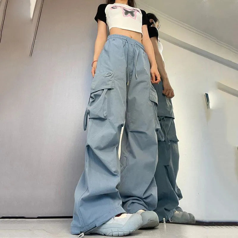 Drawstring Baggy Sweatpants