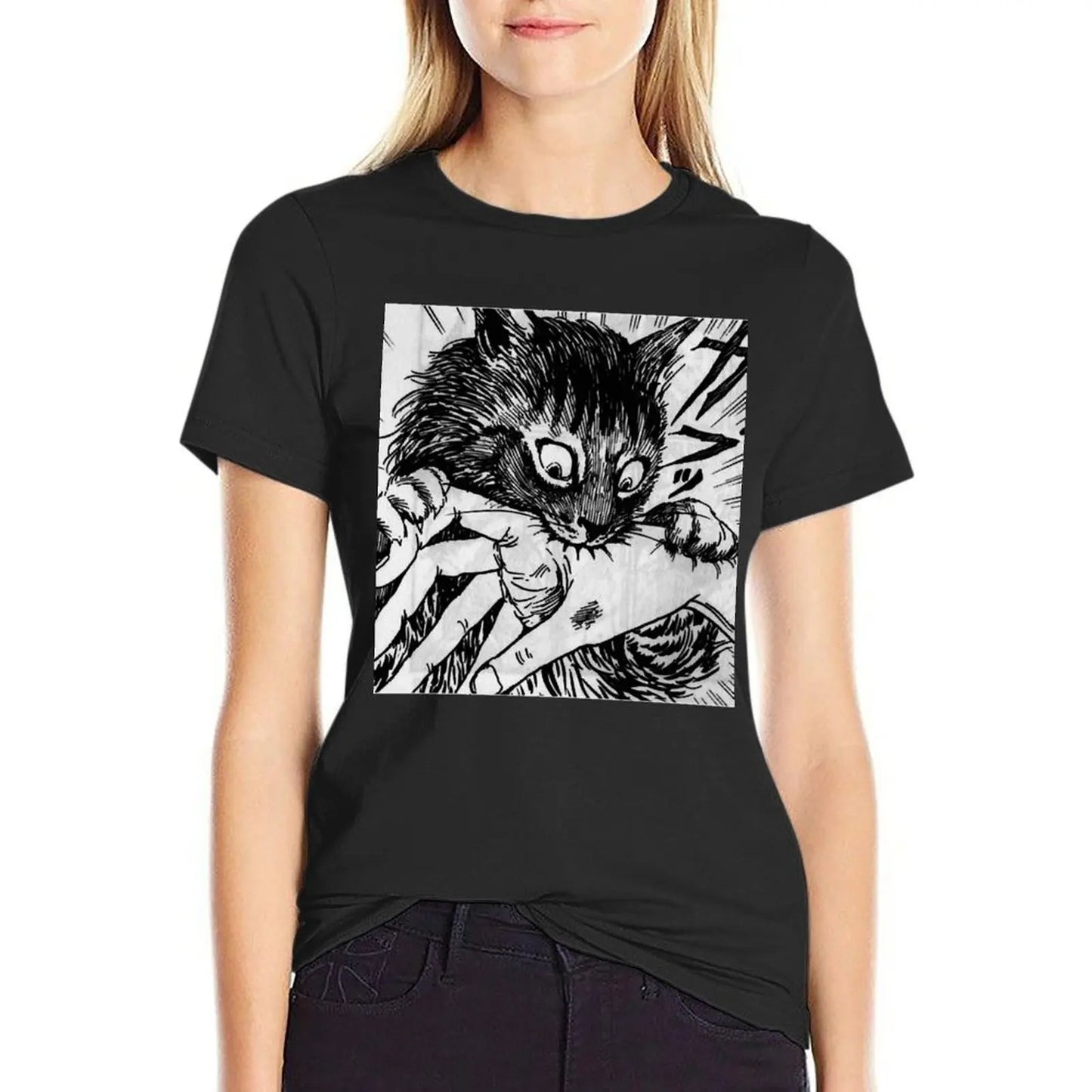 Cat Bite Hand Classic T-Shirt