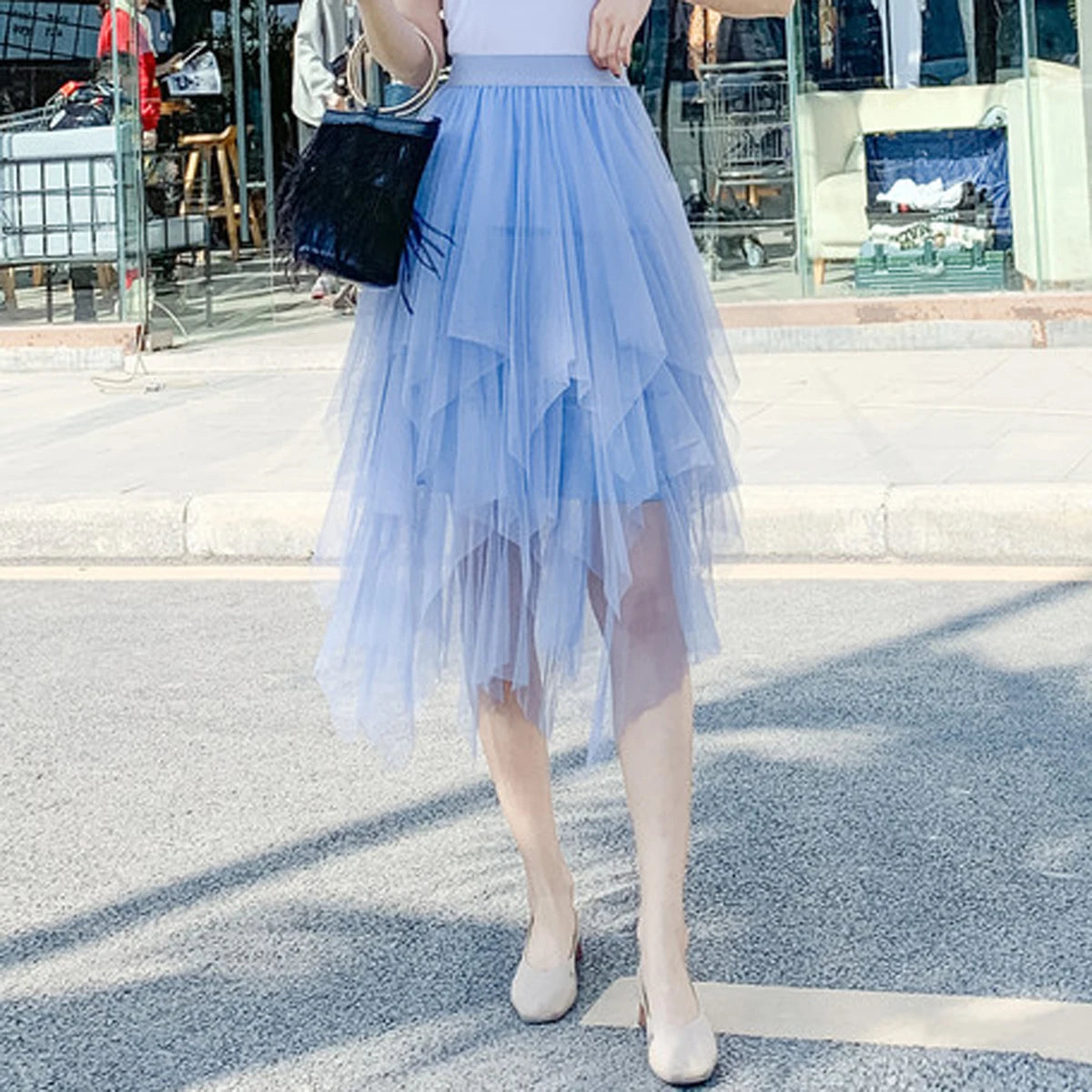 Tulle High Waist Skirts