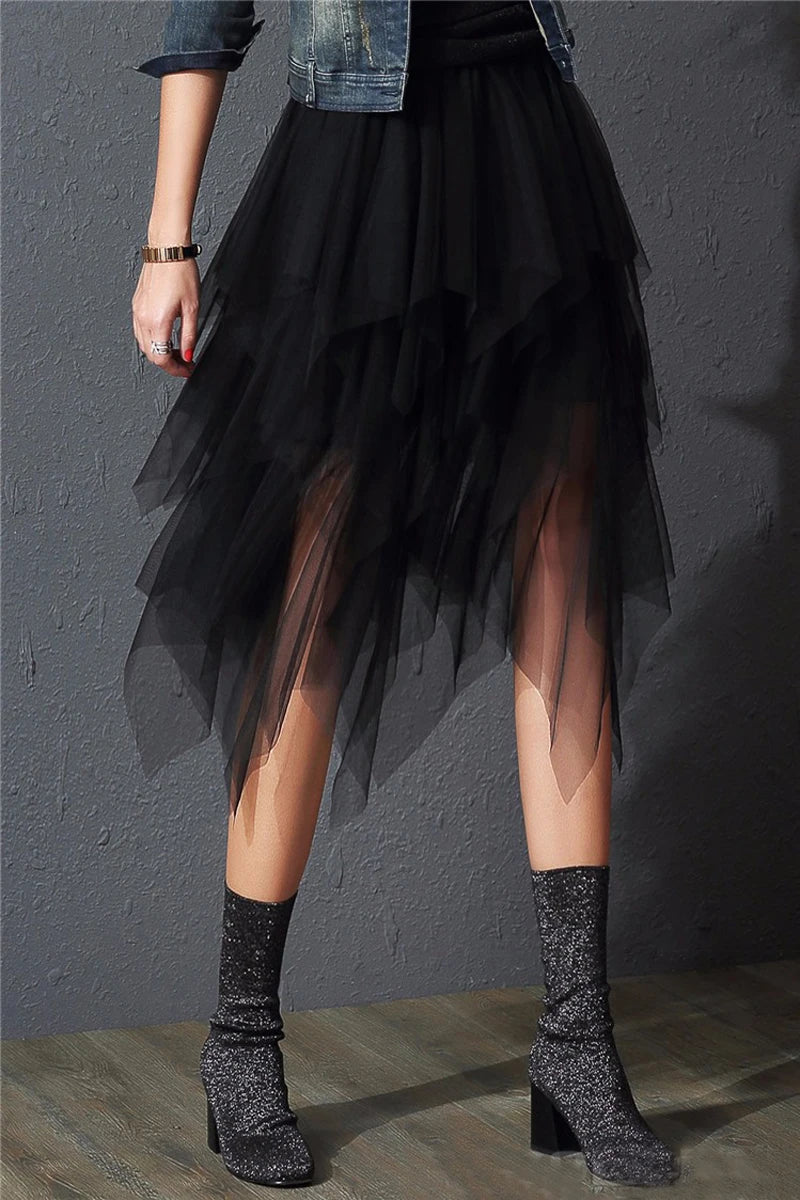 Tulle High Waist Skirts