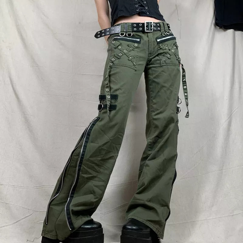 Low Waist Cargo Pants