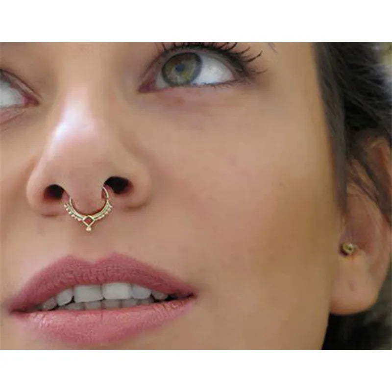 Stainless Steel Septum Nose Piercings