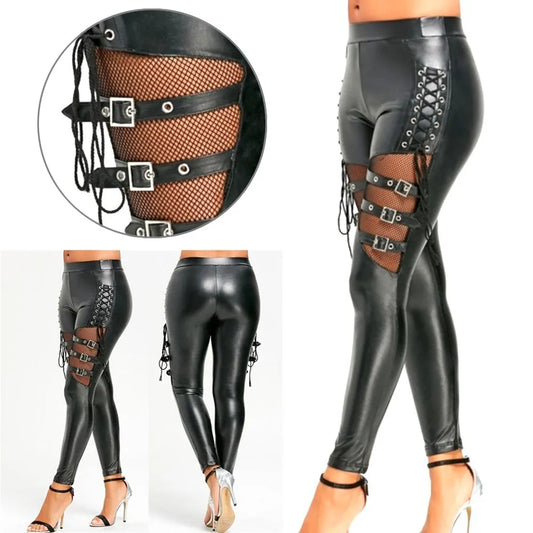 Faux Leather Skinny Pants