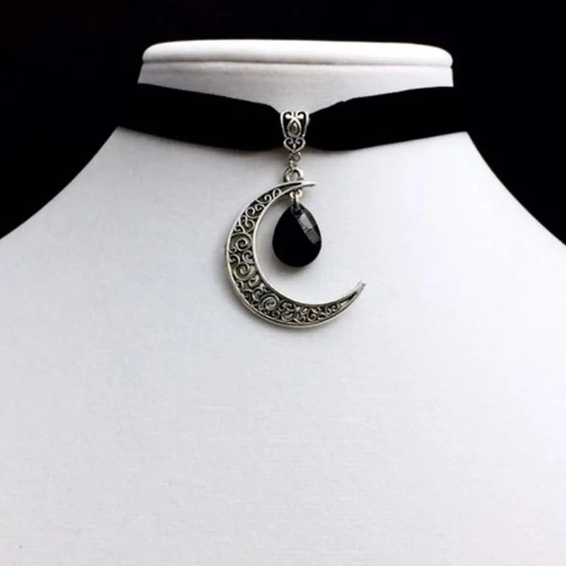 Gothic Moon Chokers