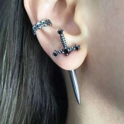 Kinitial Sword Earrings