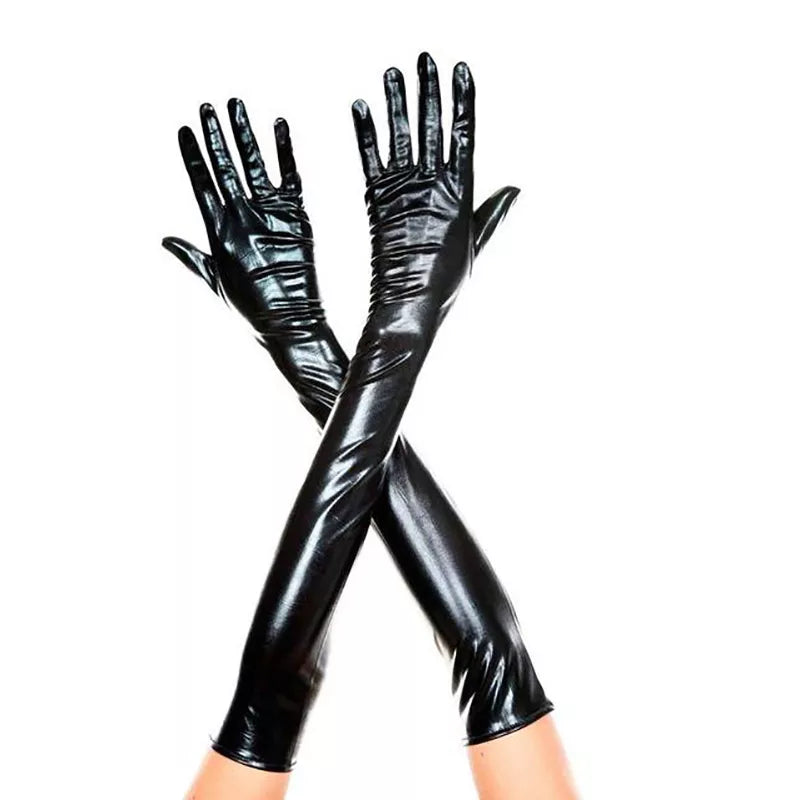 Sexy Long Latex Gloves