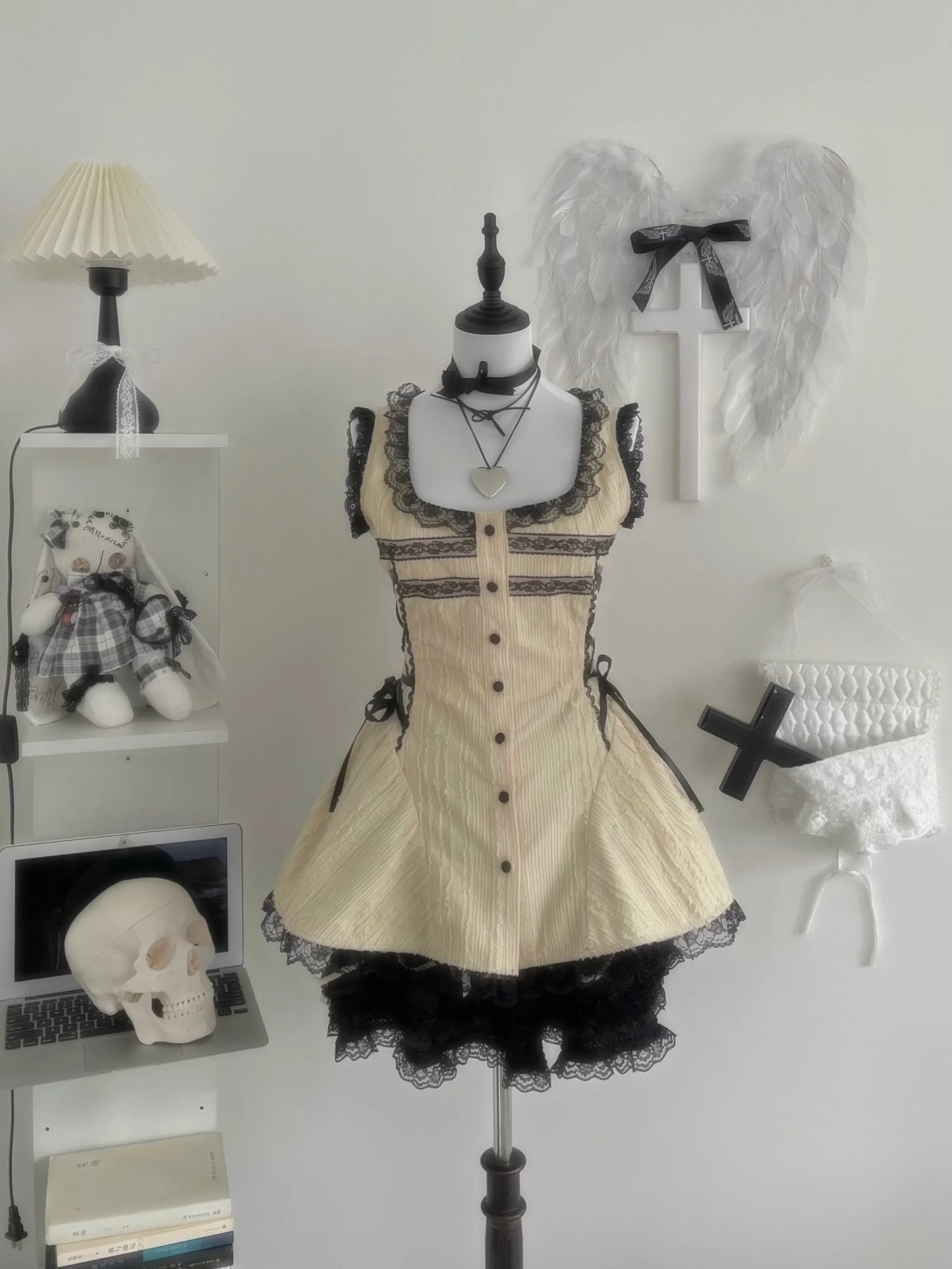 Vintage Gothic Lolita Dress