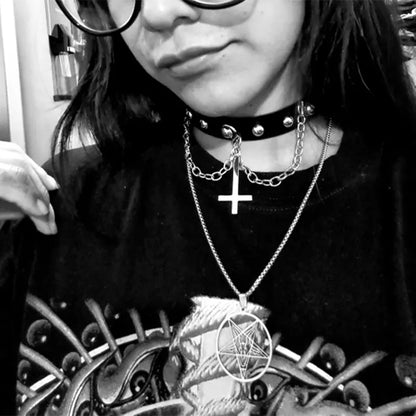 Gothic Stainless Steel Chokers