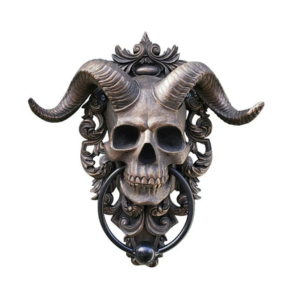 Satan Skull Sheep Head Wall Decoration