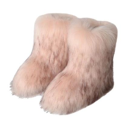 Faux Furry Boots