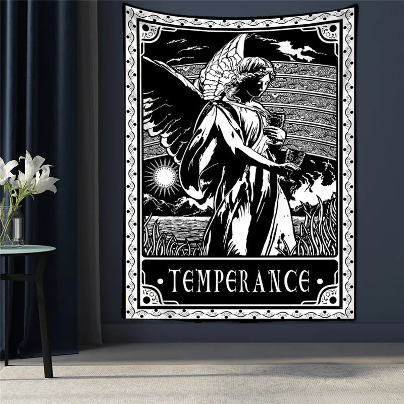 Wall Hanging Black Tapestry