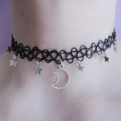 Gothic Moon Chokers