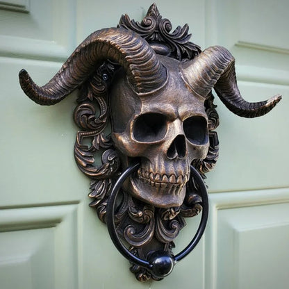 Satan Skull Sheep Head Wall Decoration