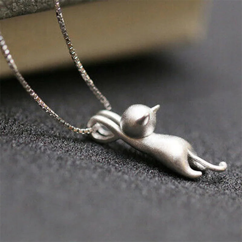 Hanging Cat Necklaces