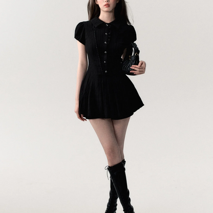 Button up Shirt A-line Dress