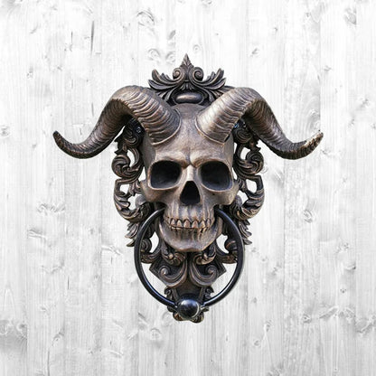 Satan Skull Sheep Head Wall Decoration