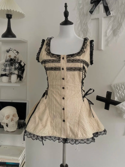 Vintage Gothic Lolita Dress